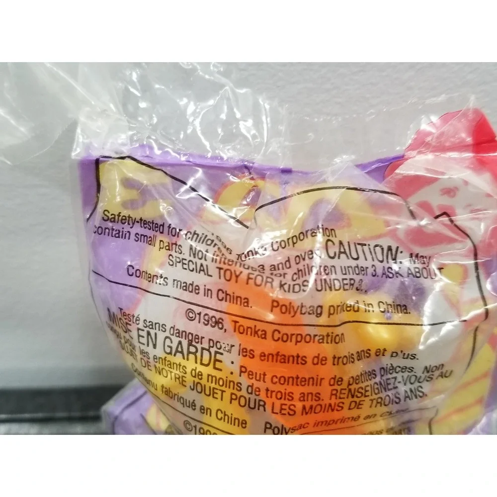 Vintage 1996 Littlest Pet Shop McDonalds Happy Meal Toys Tiger Swan Dragon Lot